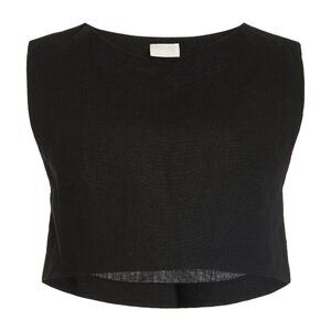 NWT XS Posse Martina Crop top - Black